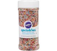 Wilton 710-991 Rainbow Sparkling Sugars, 8-Ounce