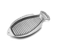 Wilton Armetale 201065 Gourmet Grillware Fish Griller, 18-3/4-Inch by 8-1/2-Inch, Aluminum, Silver