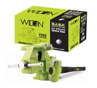 Wilton B.A.S.H 6-1/2" Utility Vise & 4 lb Sledge Hammer Combo (11128BH)