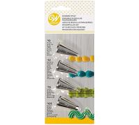 Wilton Borders Icing Piping Tip Set, 4 Pieces
