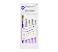 Wilton Brush Set, Cake Decorating, Food Safe, Painting, set of 5, 2.91 x 13.43 x 29.94 cm