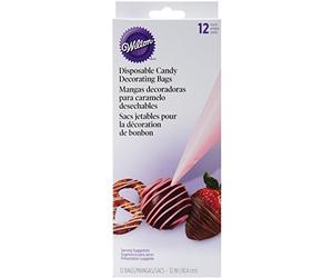 Wilton Candy Disposable Decorating Bags, Pack of 12