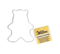 Wilton Cookie Cutter Bear: Stainless Steel Cookie Cutters for Biscuits, Cookies, Fondant Decorations and More, Dishwasher Safe - 7,8 cm