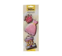 Wilton Cookie Cutter Crown Castle Dress: Stainless Steel Cookie Cutters for Biscuits, Cookies, Fondant Decorations and More, Dishwasher Safe - Set-3
