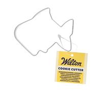 Wilton Cookie Cutter Fish: Stainless Steel Cookie Cutters for Biscuits, Cookies, Fondant Decorations and More, Dishwasher Safe - 7,5 cm