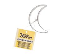 Wilton Cookie Cutter Half Moon: Stainless Steel Cookie Cutters for Biscuits, Cookies, Fondant Decorations and More, Dishwasher Safe - 6 cm