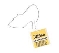 Wilton Cookie Cutter High Heel: Stainless Steel Cookie Cutters for Biscuits, Cookies, Fondant Decorations and More, Dishwasher Safe - 9 cm