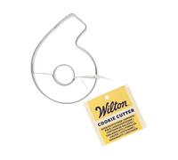 Wilton Cookie Cutter Number 6: Stainless Steel Letters Cookie Cutters for Biscuits, Cookies and Fondant Decorations, Dishwasher Safe - 7,5 cm