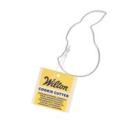 Wilton Cookie Cutter Pear: Stainless Steel Cookie Cutters for Biscuits, Cookies, Fondant Decorations and More, Dishwasher Safe - 7,3 cm