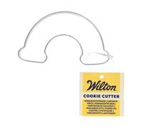 Wilton Cookie Cutter Rainbow: Stainless Steel Cookie Cutters for Biscuits, Cookies, Fondant Decorations and More, Dishwasher Safe - 7,8 cm