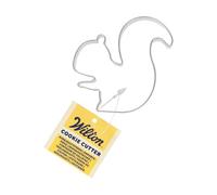 Wilton Cookie Cutter Squirrel: Stainless Steel Cookie Cutters for Biscuits, Cookies, Fondant Decorations and More, Dishwasher Safe - 7 cm