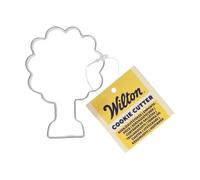 Wilton Cookie Cutter Tree: Stainless Steel Cookie Cutters for Biscuits, Cookies, Fondant Decorations and More, Dishwasher Safe - 7 cm
