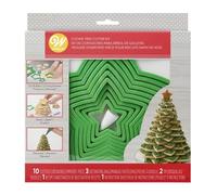 Wilton Cookie Tree Cutter Set, Green, 1.91 x 20.96 x 21.92 cm