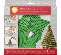 Wilton Cookie Tree Cutter Set, Green, 1.91 x 20.96 x 21.92 cm