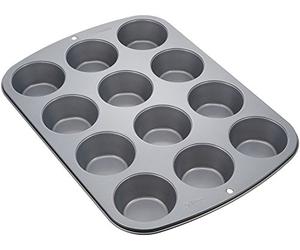 Wilton Cupcake/Muffin Baking Tin, Recipe Right, Non Stick, 12 Holes