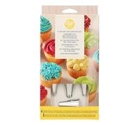 Wilton Decorating Piping Icing Tips Set for Cupcakes, 12 Piece Set