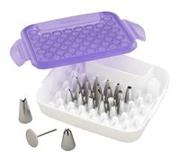 Wilton Decorating Piping Tip Set, 22 Piece