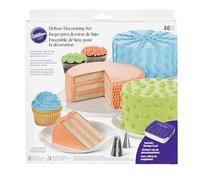 Wilton Deluxe Decorating Piping Tip Set, 46-Pieces