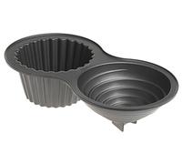 Wilton Giant Cupcake Tin, Jumbo Muffin and Cupcake Tin, Silver