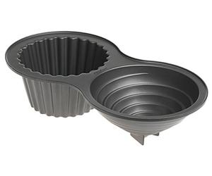 Wilton Giant Cupcake Tin, Jumbo Muffin and Cupcake Tin, Silver