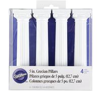 Wilton Grecian Cake Pillars, 12.7cm (5in), pack of 4
