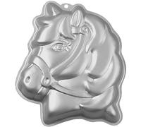 Wilton Cake Pan Horse - Aluminium - 26.7 x 30.5 x 5 cm (10.5 x 12 x 2 in)