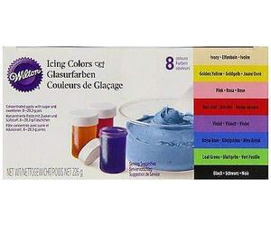 Wilton Icing Colours - 8 Colour Pack