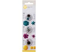 Wilton Icing/Piping Tip Set, XL, 3 pieces, Transparent