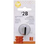 Wilton Large Basket Tip, 2B Carded, Stainless Steel, Steel