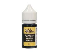 Wilton Liquid Color Classic Black: Water-Based Food Colouring for Buttercream & Fondant, Vibrant, Longlasting Colors, Waterbased Formula, Enriched with Glycerine - 30 g