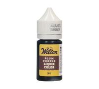 Wilton Liquid Color Plum Purple: Water-Based Food Colouring for Buttercream & Fondant, Vibrant, Longlasting Colors, Waterbased Formula, Enriched with Glycerine - 30 g