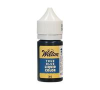 Wilton Liquid Color True Blue: Water-Based Food Colouring for Buttercream & Fondant, Vibrant, Longlasting Colors, Waterbased Formula, Enriched with Glycerine - 30 g