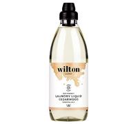 Wilton London Eco Friendly Cedarwood Laundry Liquid 28 Washes - Non-Bio - Plant-based Biodegradable Laundry Detergent - Packed with Essential Oils - Made in UK - 1 Litre