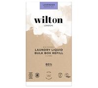 Wilton London Eco Friendly Lavender Laundry Liquid Refill (112 Washes, 4L) - Non-Bio, Plant-Based Biodegradable Washing Detergent Pack with Essential Oils, Long-Lasting Fragrance - UK Made