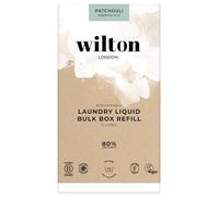 Wilton London Eco Friendly Patchouli Laundry Liquid Refill (112 Washes, 4L) - Non-Bio, Plant-Based Biodegradable Washing Detergent Pack with Essential Oils, Long-Lasting Fragrance - UK Made