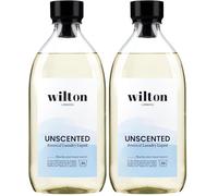 Wilton London Eco Friendly Unscented Laundry Liquid 30 Washes - Non-Bio - Plant-based and Biodegradable Laundry Detergent - No Fragrance - Made in UK - 1 Litre (Pack of 2)