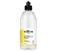 Wilton London Eco-Friendly Washing-Up Liquid - Plant-based and Biodegradable Dishwashing Liquid - Packed with Essential Oils - Fresh and Natural Grapefruit Scent - 500 ml