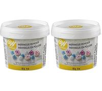 Wilton Meringue Powder 120g: Excellent Egg White Substitute For Perfect Meringues, Fluffy Meringue Cookies and Glossy Royal Icing (Pack of 2)