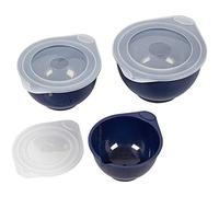 Wilton Navy Blue Covered Bowl Set, 6-Piece