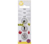 Wilton Petal, Flower and Leaf, Standard Size, 3 pieces, 2