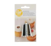 Wilton Piping Tip Sultan Stainless Steel: Cake Decorating Tool, Reusable, Dishwasher Safe, Optimal for Churros, Cakes, Muffins - St Honore