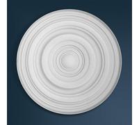 Wilton Plaster - Wcp-10 600 - Mayfair Plaster Ceiling Rose - White - 600mm / 23.5In Diameter