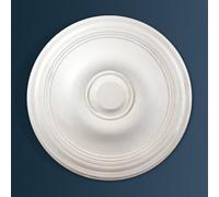 Wilton Plaster - Wcp65 - Berkley Plaster Ceiling Rose - White - 550mm / 21.5In Diameter