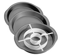 Wilton Round Checkerboard Cake Tin Set, 4 Pieces