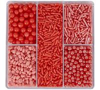 Wilton Sprinkles Tackle Box 3.35oz-Coral