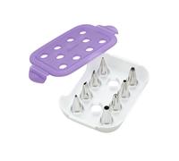 Wilton Starter Nozzle Tip Set 224 67 103 16 21 3 8 12 Decorating 9Pc