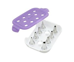 Wilton Starter Nozzle Tip Set 224 67 103 16 21 3 8 12 Decorating 9Pc