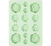 Wilton Succulents Silicone Candy Mold, 14-Cavity