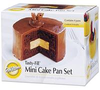 Wilton Tasty-Fill Mini Cake Pans Set, 4-Piece