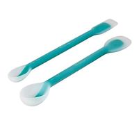 Wilton 02-0-0009 Versa-Tools Measure and Scrape Spatula Set, Silicone, Blue